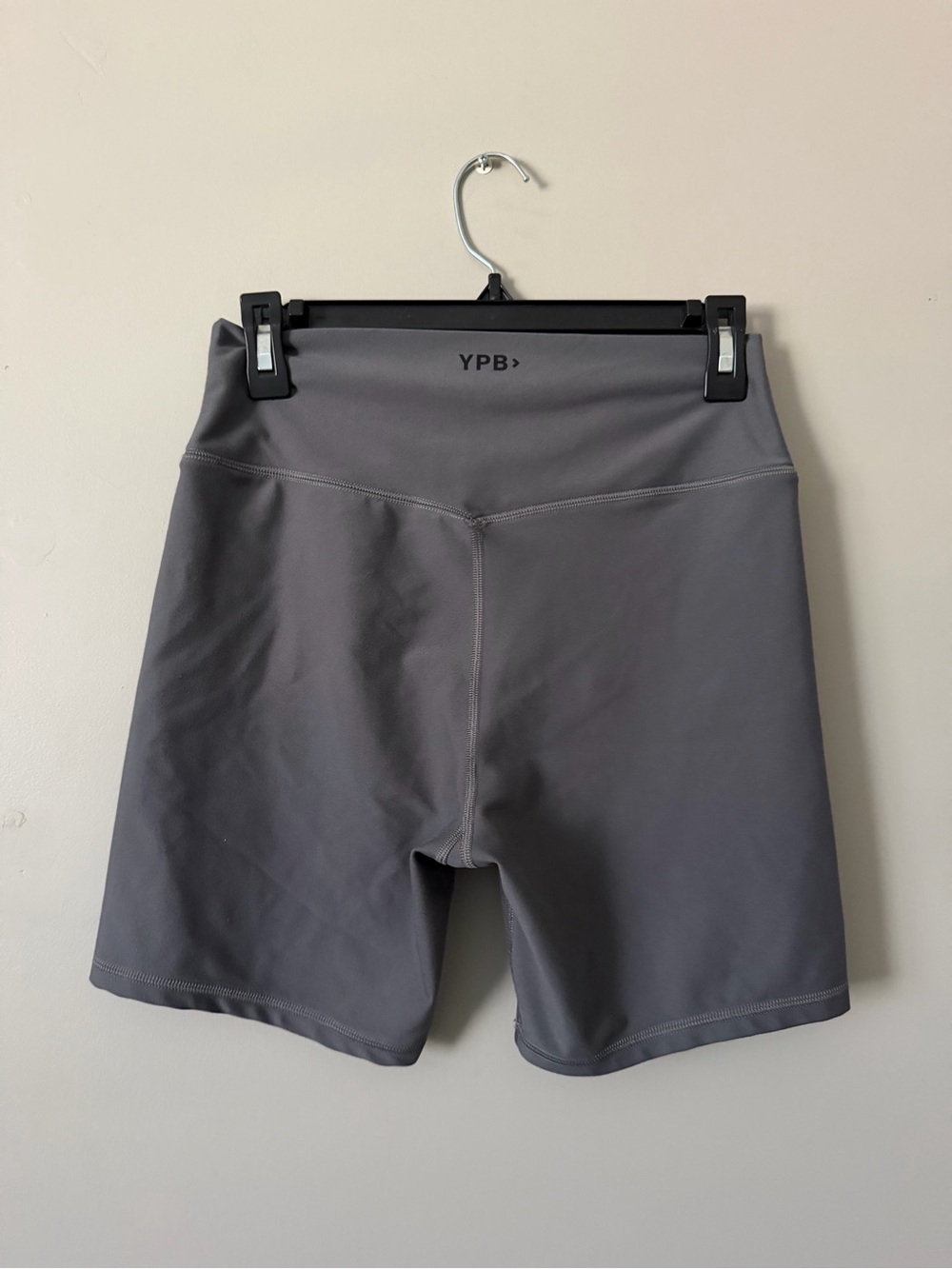 Abercrombie’s YPB High-Rise Women’s Gray Bike Shorts